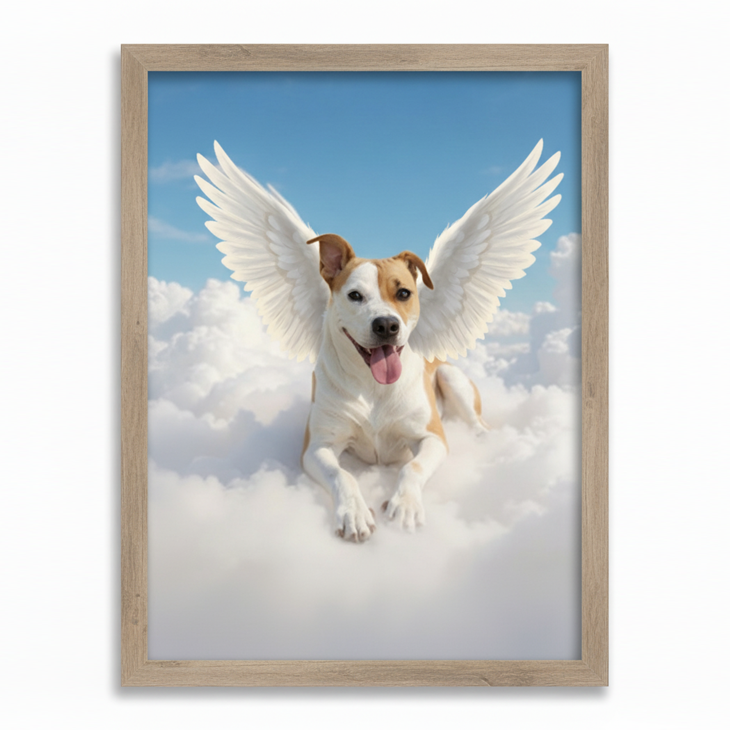 Huisdier in hemel - Gepersonaliseerd met jouw foto