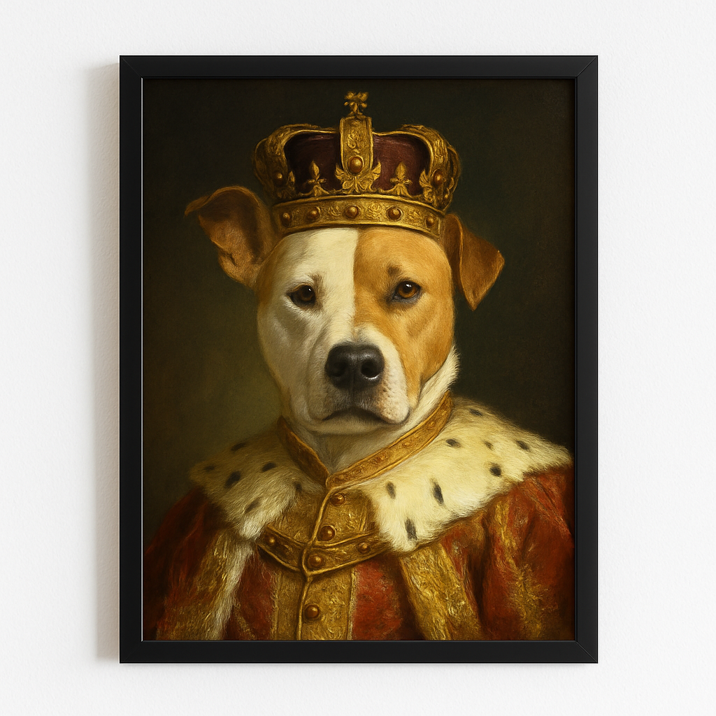 Koninklijk portret - Gepersonaliseerd met jouw foto