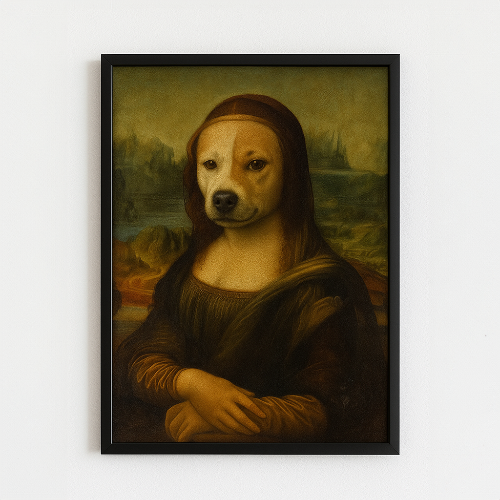 Mona Lisa - Gepersonaliseerd met jouw foto