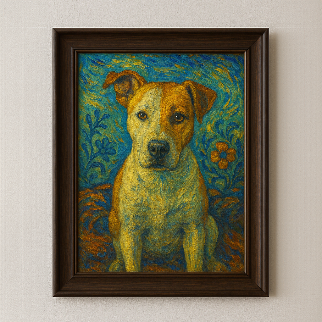 Van Gogh schilderij - Gepersonaliseerd met jouw foto